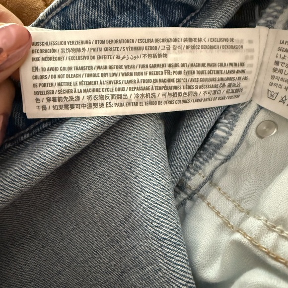 NWT Abercrombie & Fitch Women’s The Vintage Flare Blue Jeans Size 34 Long - Picture 6 of 6